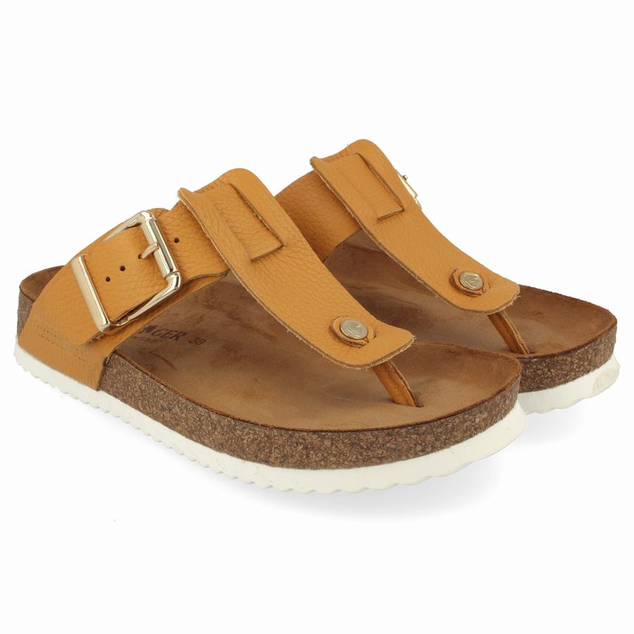 Haflinger Cora Sandaler Dame Gul | HLC7465IC