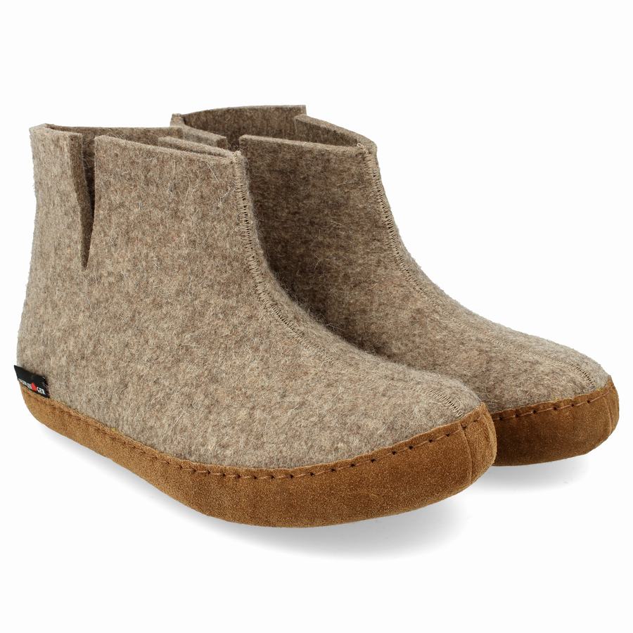 Haflinger Emils Støvler Dame Beige | MCG8727SN