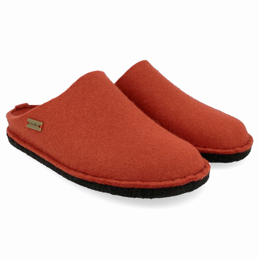 Haflinger Soft Novelty Tøfler Dame Orange | ZHF9475YO