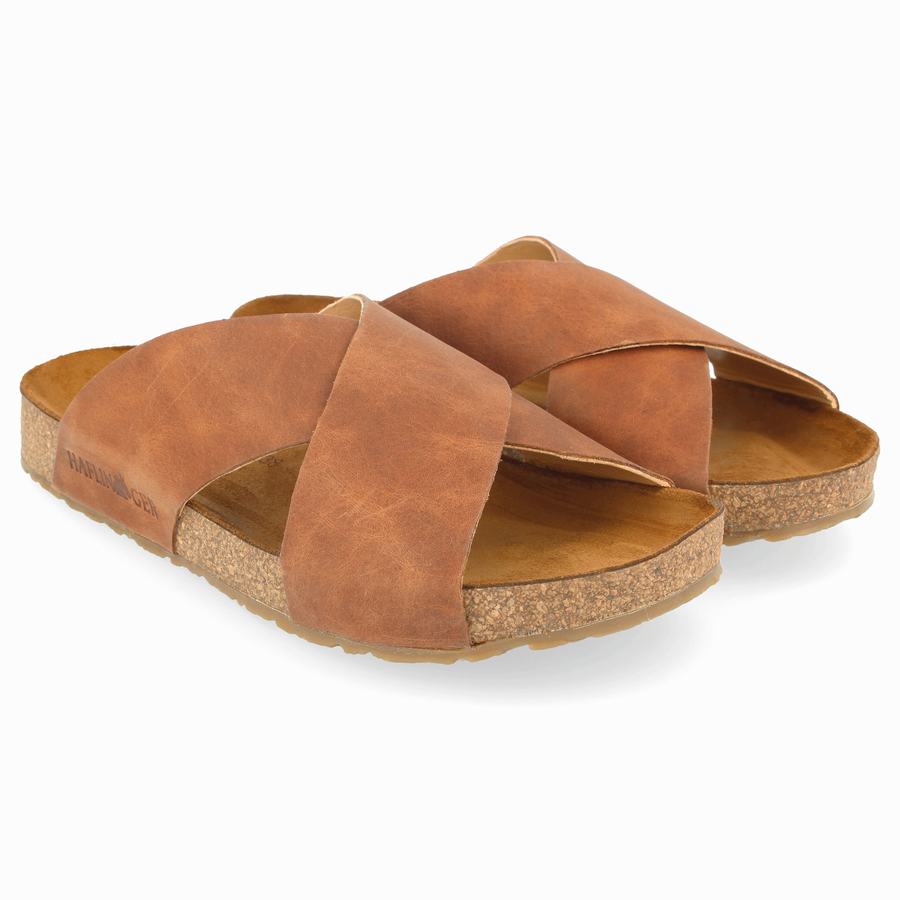 Haflinger Mio Sandaler Dame Orange | IQL1082RE